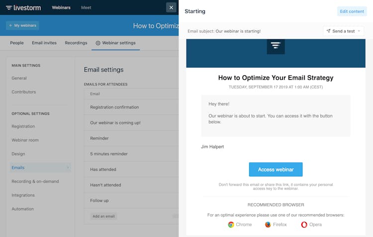 1567600445 5 min warning email